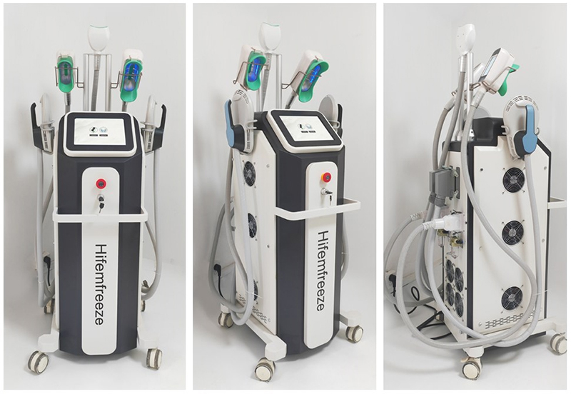 2 в 1 Криолиполиз + электромагнитная машина для формирования тела(图1)